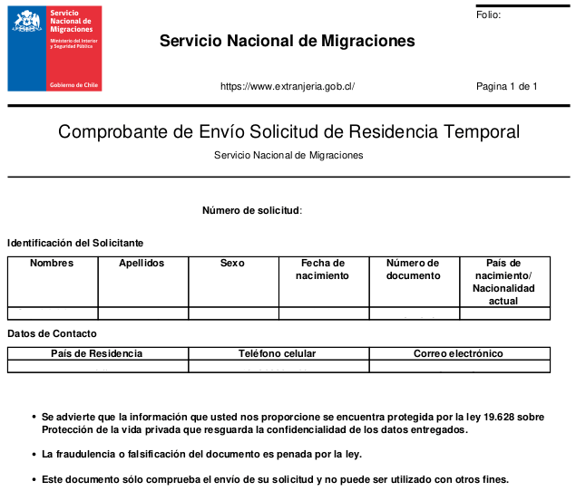 Permiso de trabajo en Chile