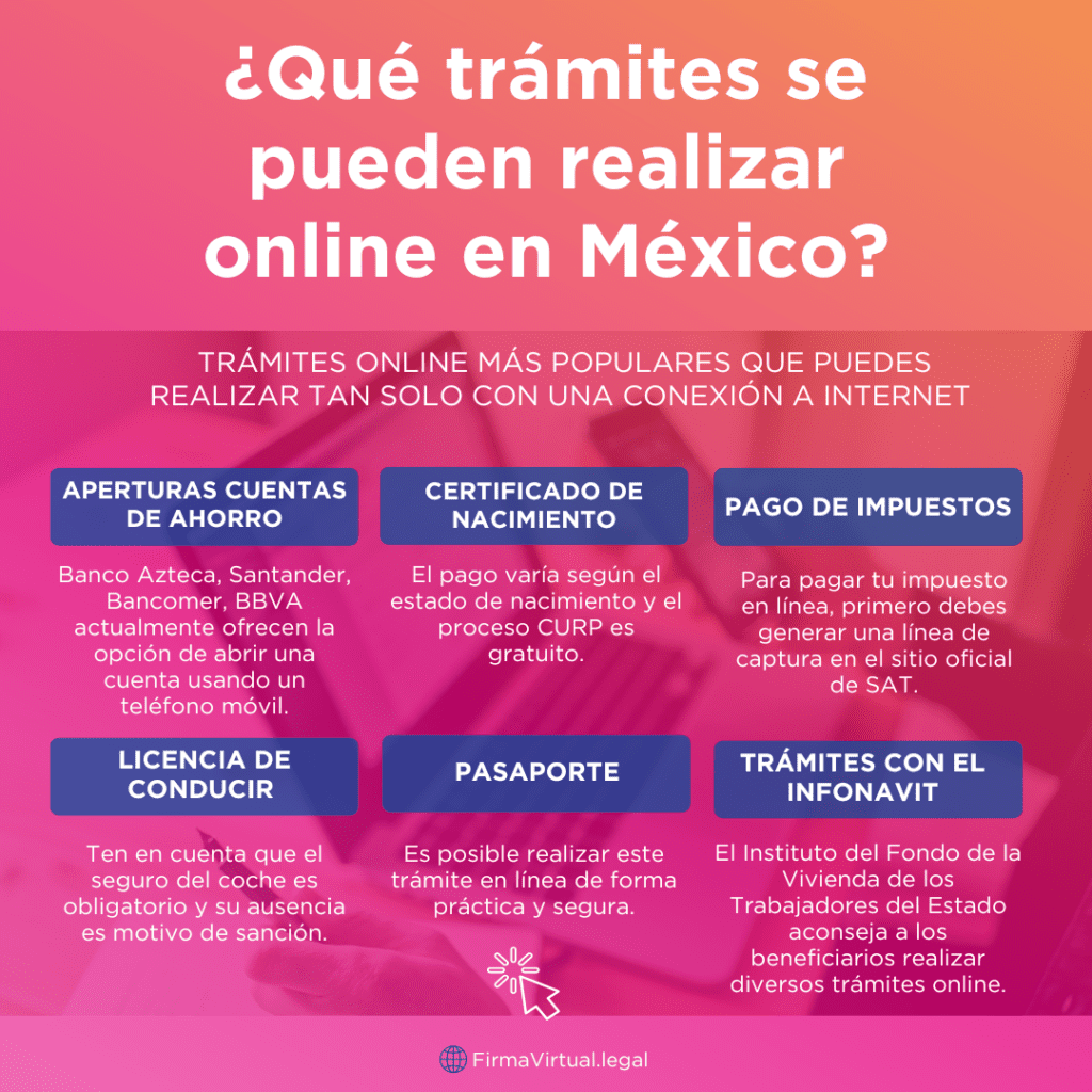 Dónde puedo encontrar información actualizada sobre trámites en México