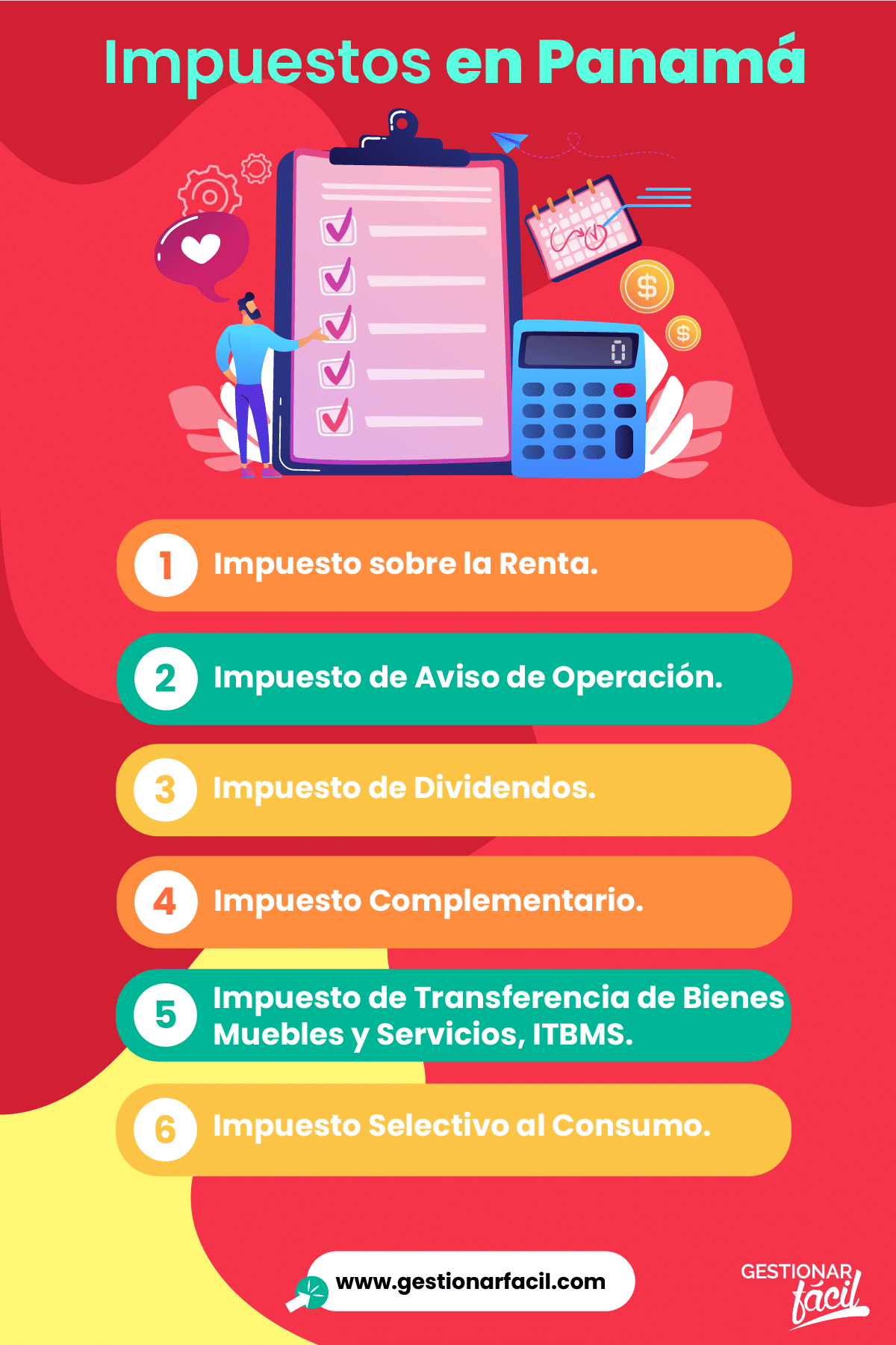 Qué trámites de impuestos debo realizar en Panamá